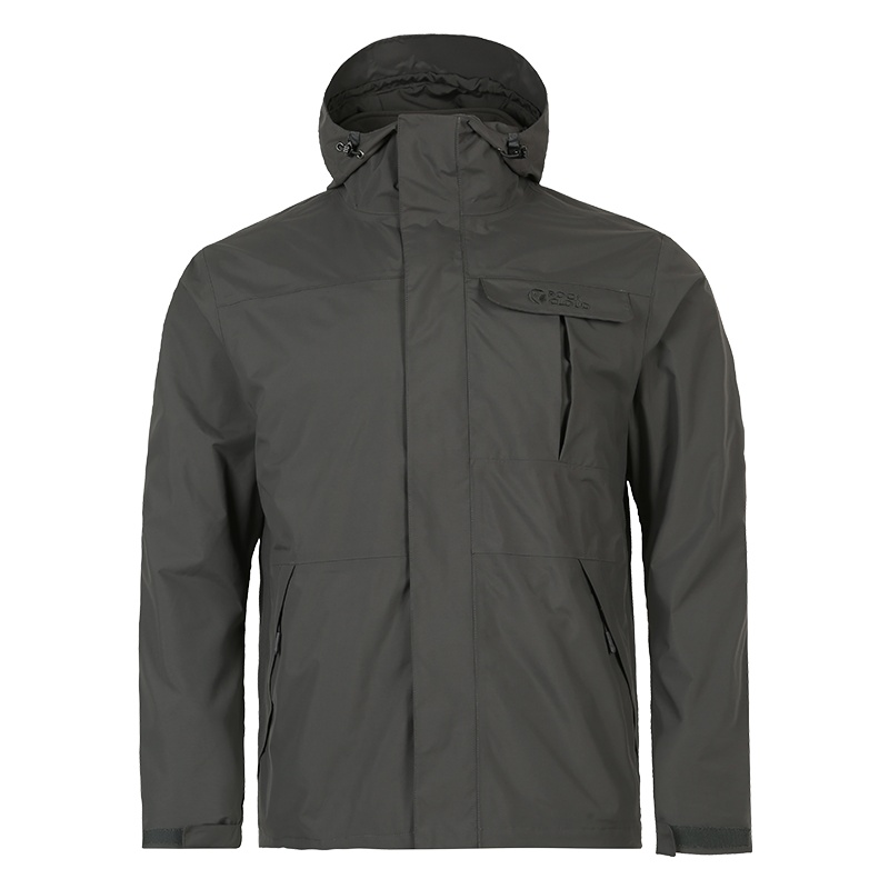 岩云/RockCloud 男士户外休闲保暖透气软壳三合一冲锋衣