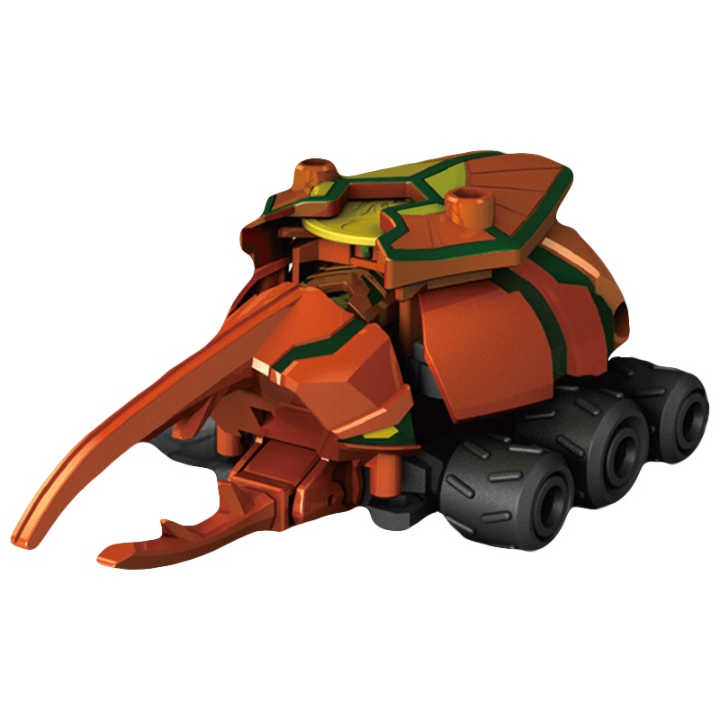 灵动创想超甲虫战记竞技款组装拼装梅塔基男孩动漫儿童玩具赫克莱伊BG0103