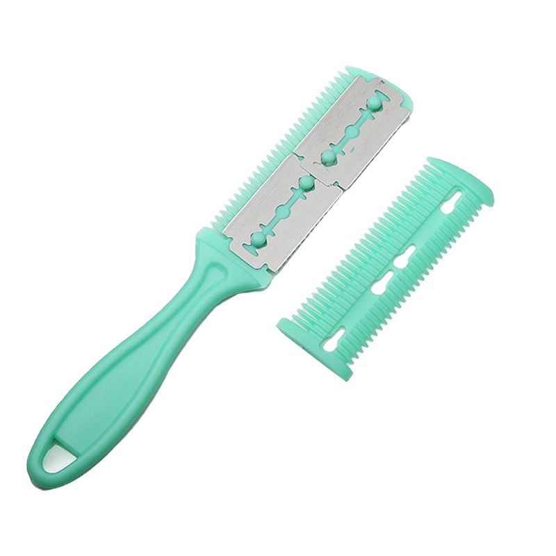 家用理发打薄削发器成人梳削发神器削发梳子刘海自己剪工具削发刀 3把削发梳:送10刀片