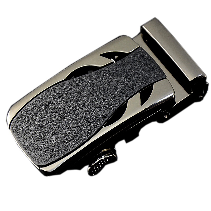 皮带头 男士自动扣磨砂皮带头 百搭时尚腰带扣头 男款式青年锌合金皮带配件 配3.5cm宽皮带带身