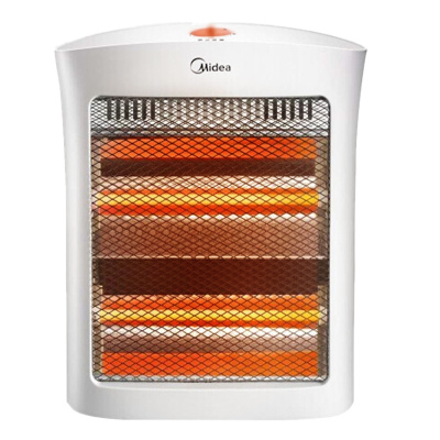 美的(Midea)取暖器 NS8-15D小太阳电暖器取暖电器家用电暖气迷你节能烤火炉 支持定时 支持倾倒断电 800W