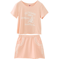 都市丽人涂鸦印花圆领舒适套裙女士家居服套装LH7210