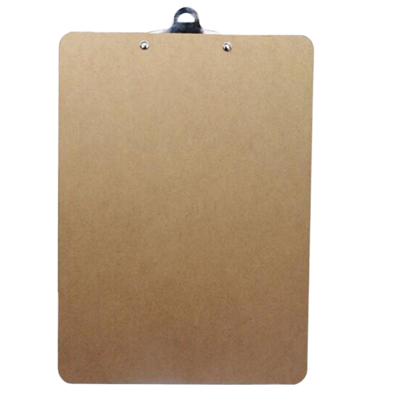 得力木制夹板 垫板 书写板 A4 29.5*21cm