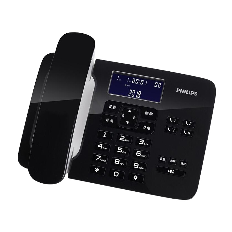 飞利浦 DCTG492黑色 无绳电话机