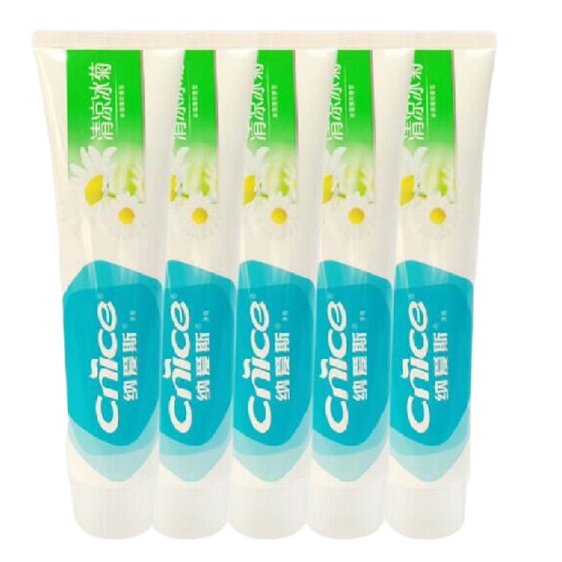 纳爱斯 清凉冰菊牙膏120g*5