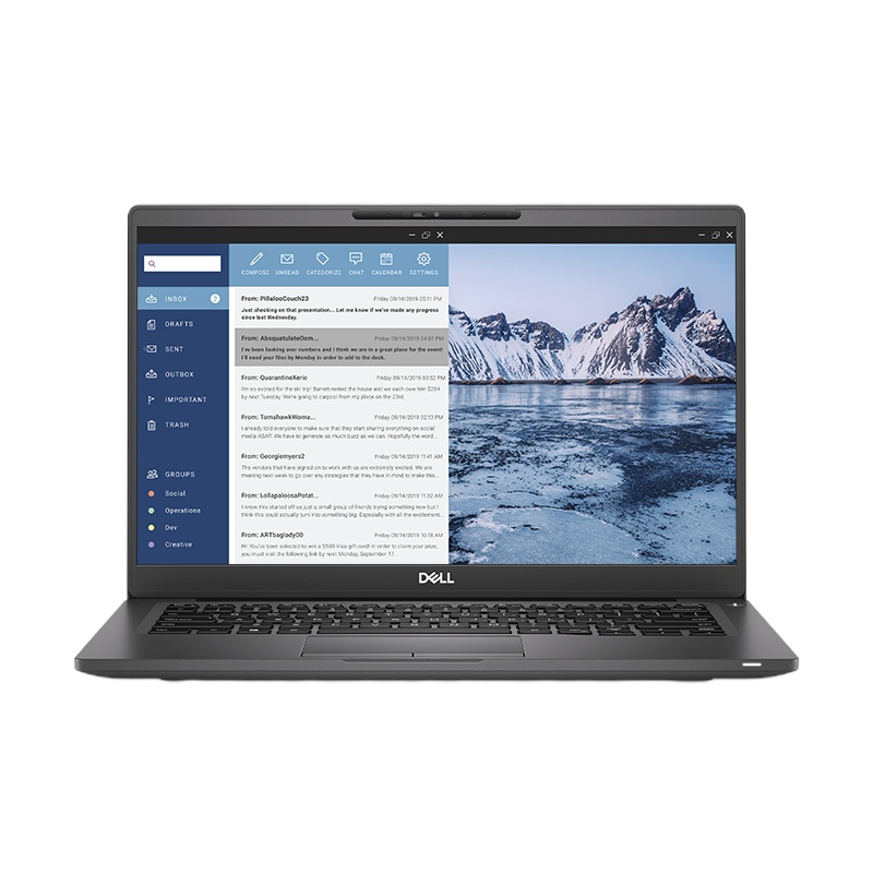 戴尔(DELL)笔记本Latitude3410i7-10510U/8G/256G+1T/MX230 2G/无光驱/14寸/三年质保