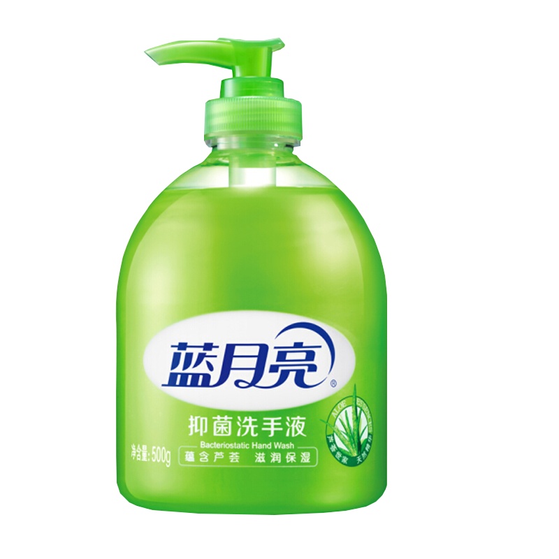 蓝月亮芦荟洗手液易冲洗洗手液 500g 12瓶/箱起发(1瓶)