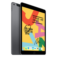 2019款 Apple iPad 10.2英寸 128G 无线局域网+蜂窝网络版 平板电脑 MW6T2CH/A 深空灰