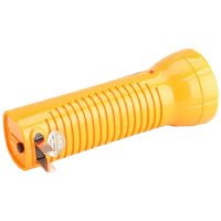 得力3662LED充电式手电筒(混)(只)13*5.2cm 300mAh强光手电筒 小型多功能便携手电筒 强光手电筒