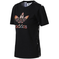 adidas阿迪达斯三叶草女子短袖T恤透气休闲运动服CY7369. 30 CY7369黑