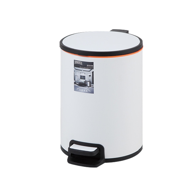 是尚 圆形脚踏垃圾桶 方形脚踏垃圾桶 6L 8L 10L 1个装