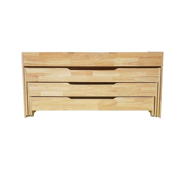 卡里鳄幼儿园抽拉组合床屉式推拉床三层单层床铺KLE—SCZA03第三层午休床铺