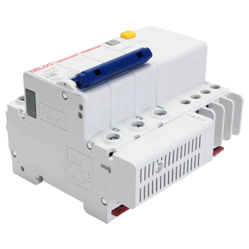 德力西 漏电断路器 规格:DZ47sLE 3P 63A