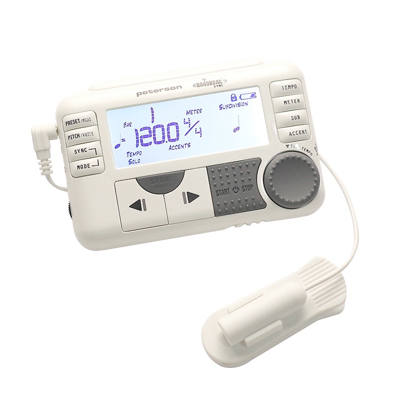 美国Peterson BBS-1全功能群组同步体感震动节拍器USB可编程