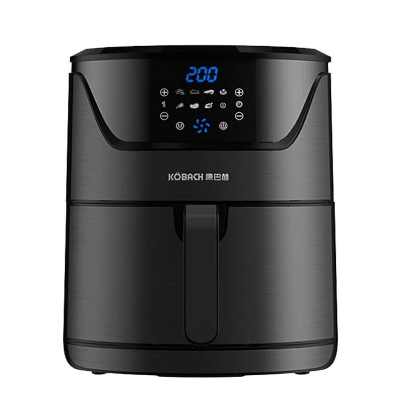 康巴赫智能空气炸锅低卡（5L大容量）无油烘炸健康多功能家用薯条触屏