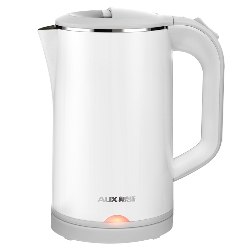 奥克斯电热水壶HX-A1830S家用304不锈钢烧水壶1.8L全自动断电防干烧宿舍电热水壶多功能三层防烫智能控温开水壶