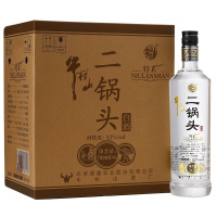 牛栏山 二锅头 特制10 52度 700ml*6瓶 清香型白酒 整箱装 高度酒