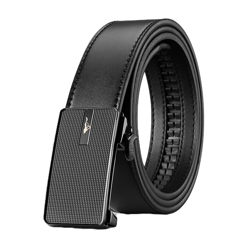 七匹狼(SEPTWOLVES)腰带 男士皮带商务头层牛皮腰带自动扣裤带PD701137343