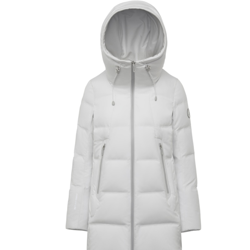 波司登2020冬季新款女士中长款修身鹅绒羽绒服B00144314V