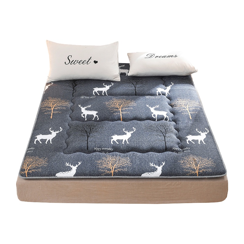 北极绒家纺学生宿舍四季加厚磨毛床垫0.9米床褥子家用1.8米床垫