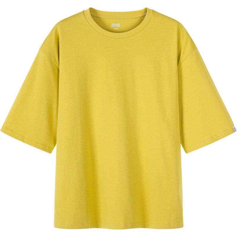 森马短袖T恤男士新款舒适圆领纯棉打底衫潮流宽松体恤夏季