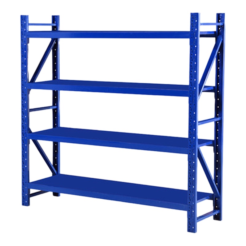 鑫环境 黑色仓储仓库货架置物架家用多层定做货物储物铁架子展示架