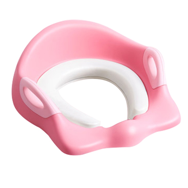 开优米(Kiuimi)加大号儿童马桶圈坐便器男宝宝坐便圈女小孩马桶盖垫婴童便盆坐便器 湖心蓝PU软垫款