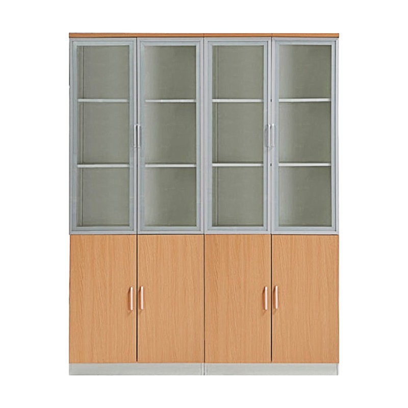 创世人 办公家具办公书柜时尚简约木质板式办公室资料柜储物柜落地柜组合文件柜档案柜可组合