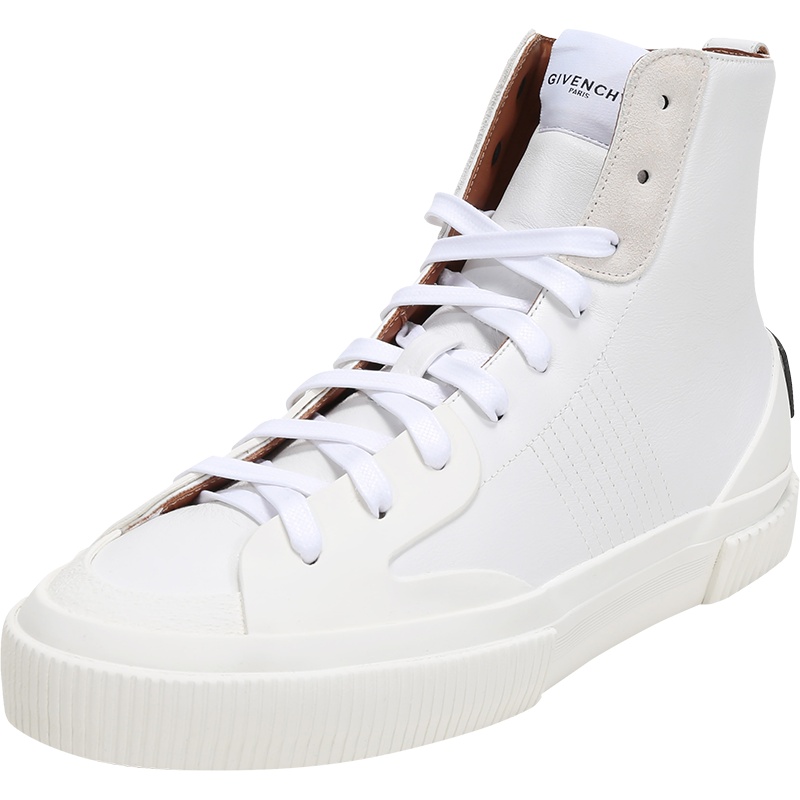 GIVENCHY 纪梵希 男士皮革高帮运动鞋休闲鞋 BH001UH0GL