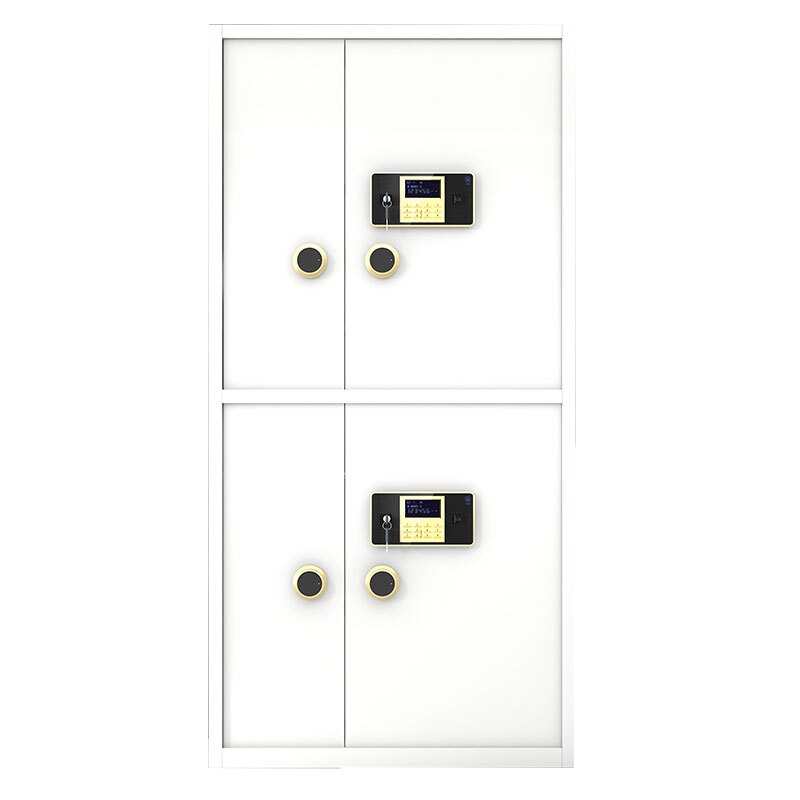 全简家具保险柜大型办公柜密码文件柜资料柜珠宝存放柜加厚保险箱纯白