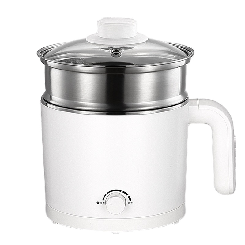 PY 德世朗 电煮锅 DDQ-HG101 容量1.2L迷你多功能分体式电热锅电热小1-2人学生宿舍小锅煮面电火锅泡面电锅