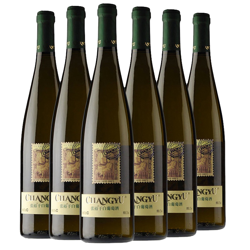 张裕(CHANGYU)干白葡萄酒 750ml*6瓶 整箱装