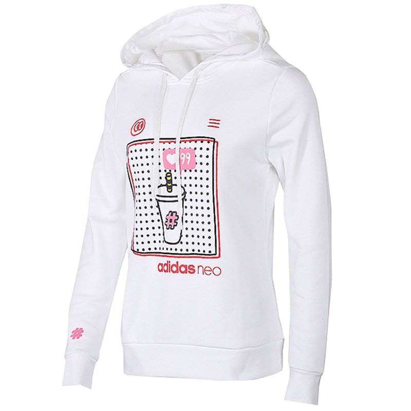 阿迪达斯adidas neo2020春女装运动套头衫GE4291