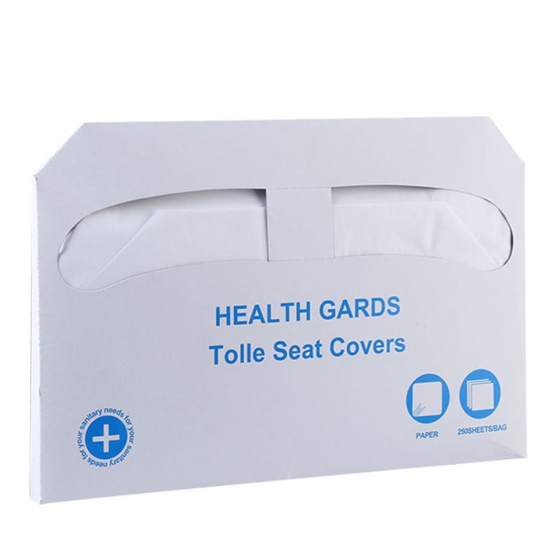 海斯迪克 HKW-107 可溶水一次性马桶垫(250张)加厚坐垫纸 酒店宾馆公司商场溶水型坐便纸 1/2折木浆16克