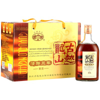 古越龙山 绍兴黄酒清醇三年花雕酒500ML*6瓶