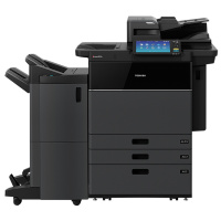 东芝（TOSHIBA）DP-7618A A3黑白激光数码复合机 75页/分钟 （含主机+双面器+同步输稿器+鞍式装订器）