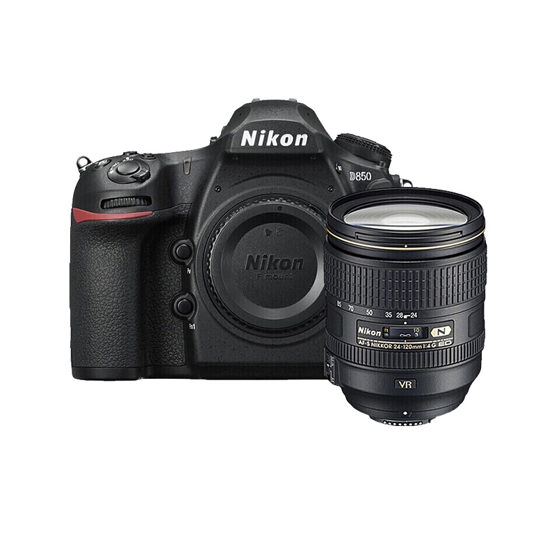 尼康D850 单反相机 尼康D850 尼克尔24-120mm f/4G VR高清旅游 照相机 数码相机