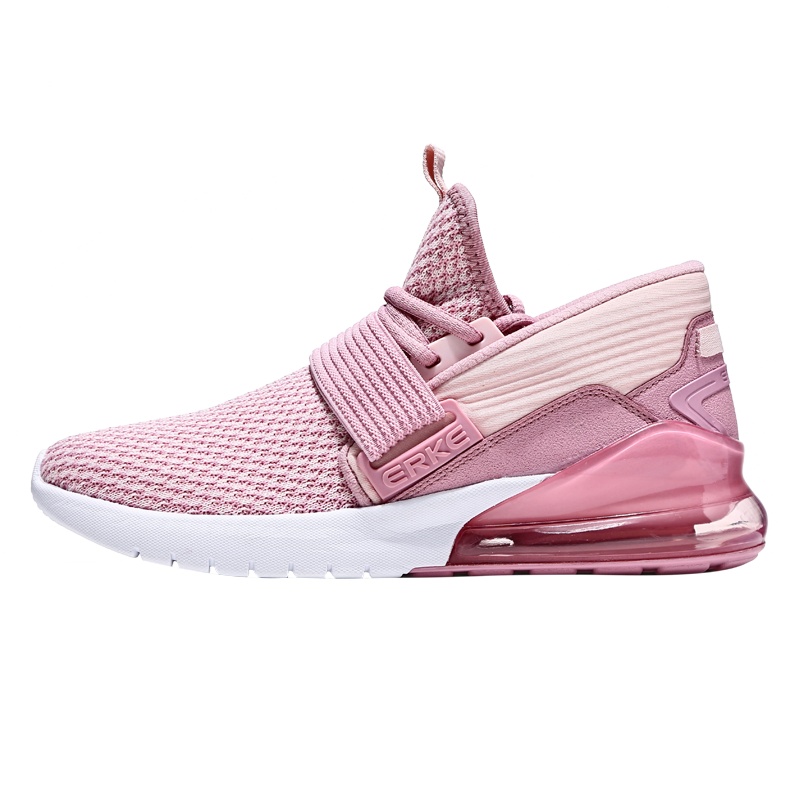 正品鸿星尔克(ERKE)erke19新款春夏女跑鞋轻便透气防滑减震运动休闲旅游鞋