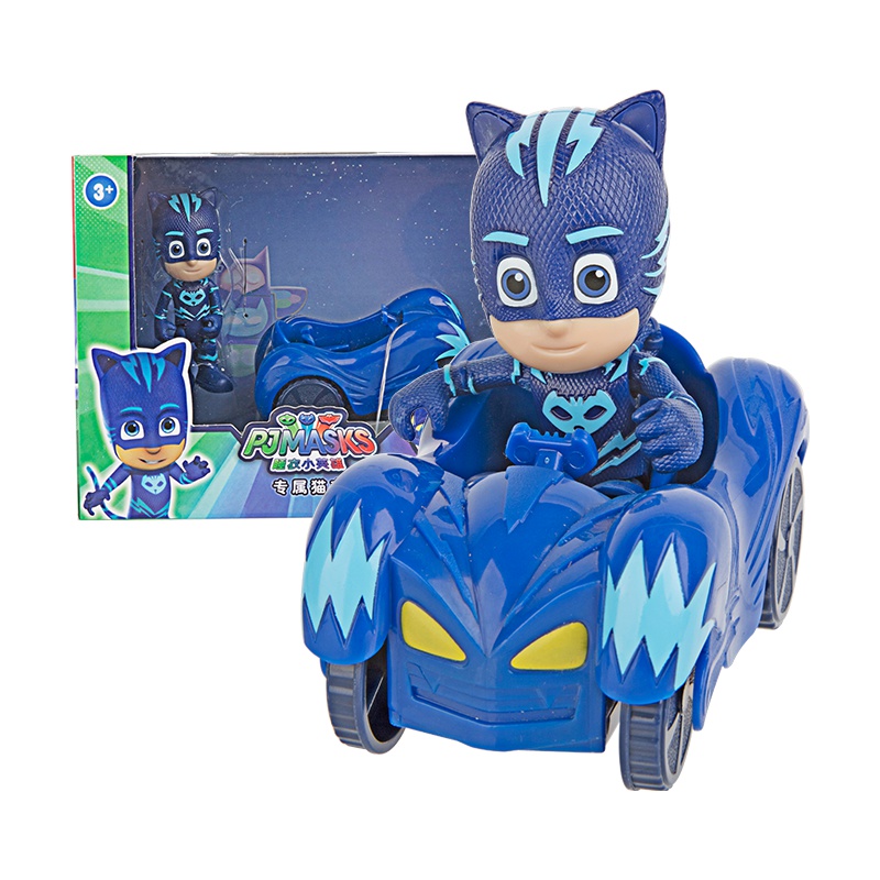 奥迪双钻(AULDEY)睡衣小英雄 儿童玩具 专属猫车 230210