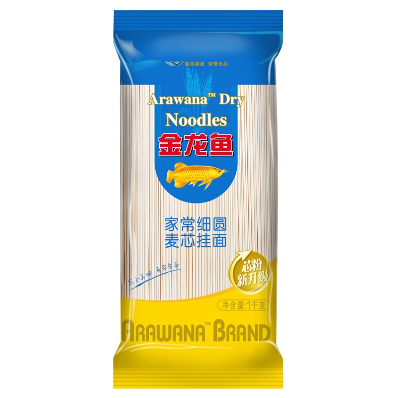 金龙鱼 家常系列细圆挂面 1000g 中式面