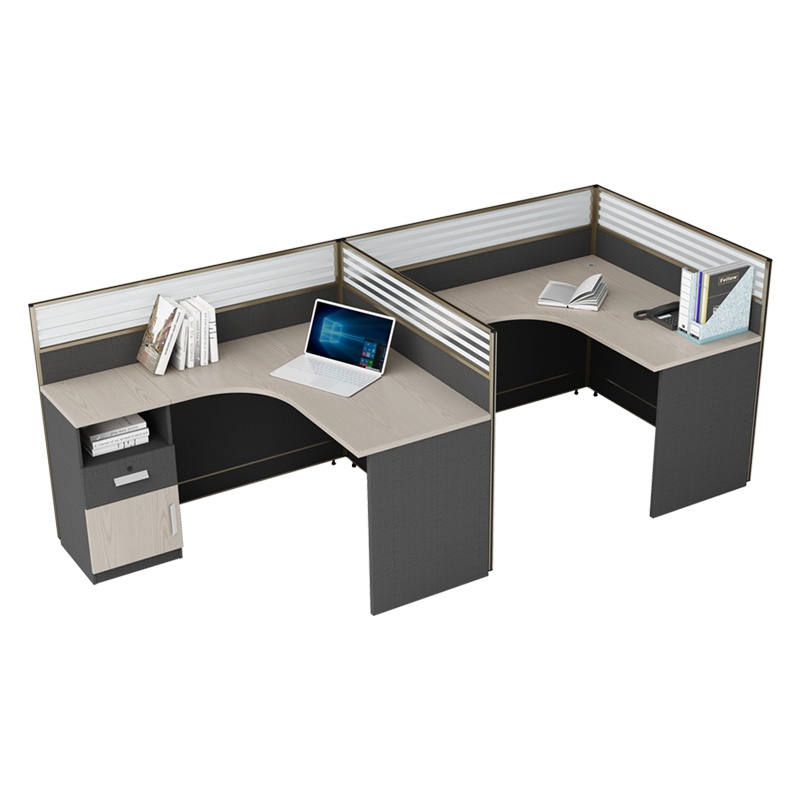 匡大 板式办公桌1.2米两人位简约现代屏风职员办公电脑桌KD16L2013