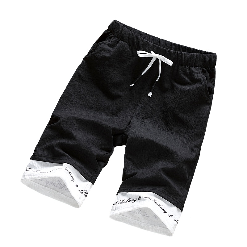 俞兆林(YUZHAOLIN)短裤男裤子5五分裤休闲裤夏天运动宽松沙滩中裤马裤男潮