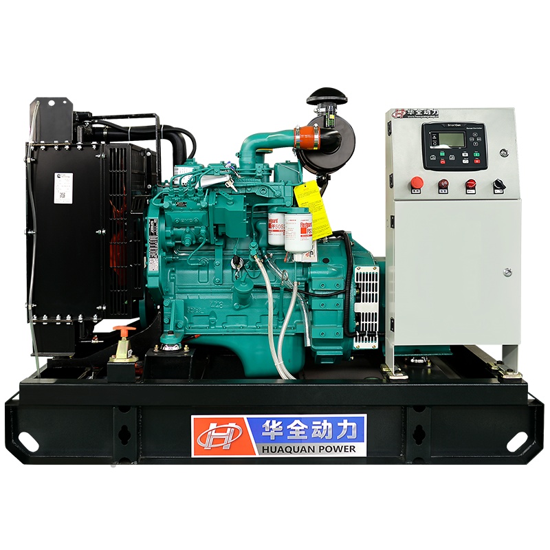 华全20kw柴油发电机组 家用小型20千瓦四缸电调水冷无刷柴油发电机三相380V220V 全铜永磁电启动发电机组