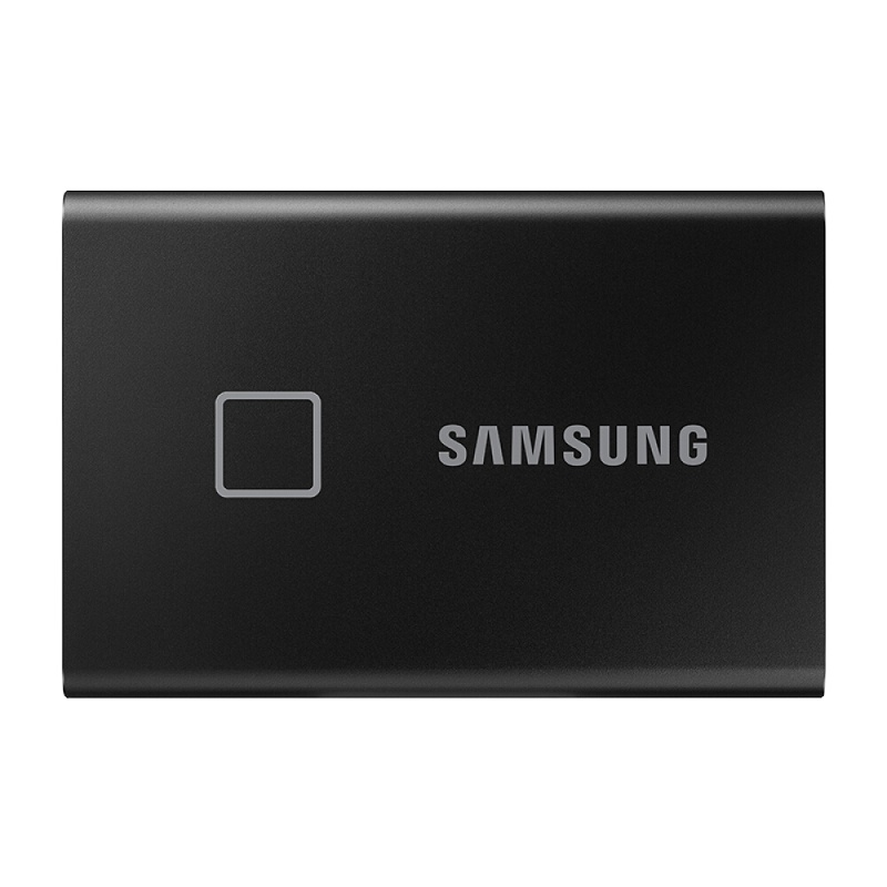 三星（SAMSUNG) 1TB Type-c移动硬盘 固态PSSD 指纹识别 T7Touch经典黑MU-PC1T0K