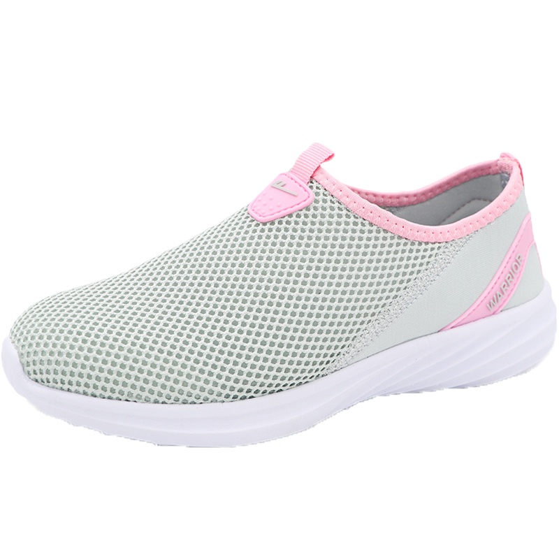 回力女鞋春夏季潮鞋轻便跑步鞋透气网鞋懒人一脚蹬休闲运动鞋 WL-2243