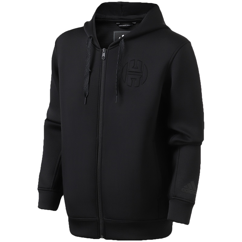 adidas男服夹克外套HARDEN FZ HOODY哈登休闲运动服DP5716