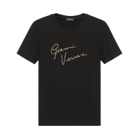 VERSACE 范思哲 送女友 女士 粘纤修身圆领短袖T恤 A88683 A213311