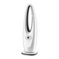 标王(BiaoWang)无叶风扇家用静音摇头遥控塔扇落地扇台式空气循环扇BW-301 白配黑机械款