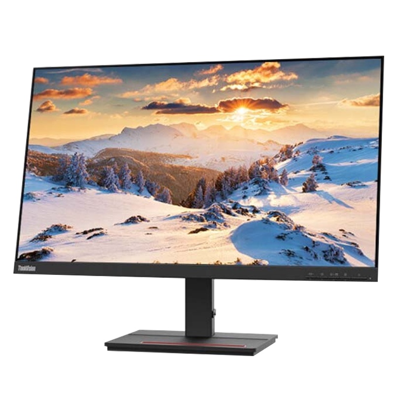 联想 24英寸 FHD 全高清广视角 三边微边框 眼部舒适认证 电脑显示器S24e-20