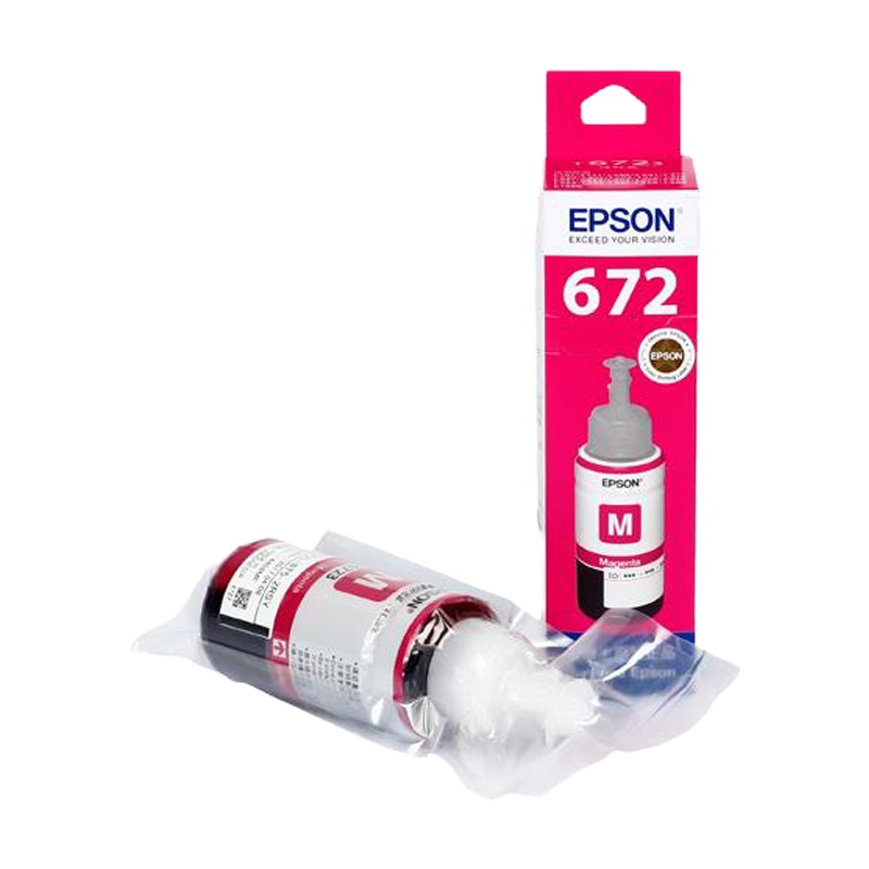 爱普生T6723洋红色墨水瓶(适用L220L310L313L211L360L380L455L485L565L605L65